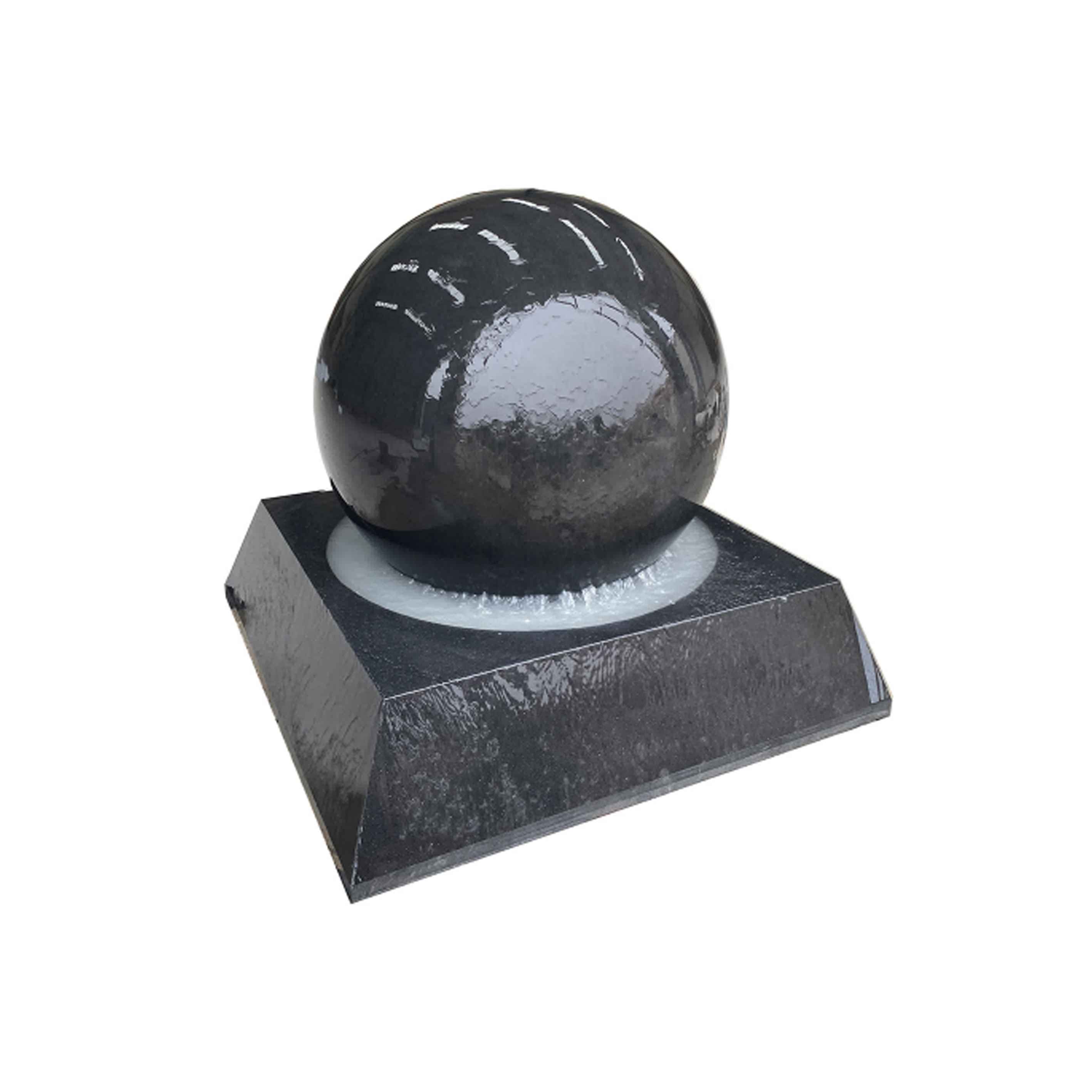 Granite Ball Fountain: Integrera naturens skönhet