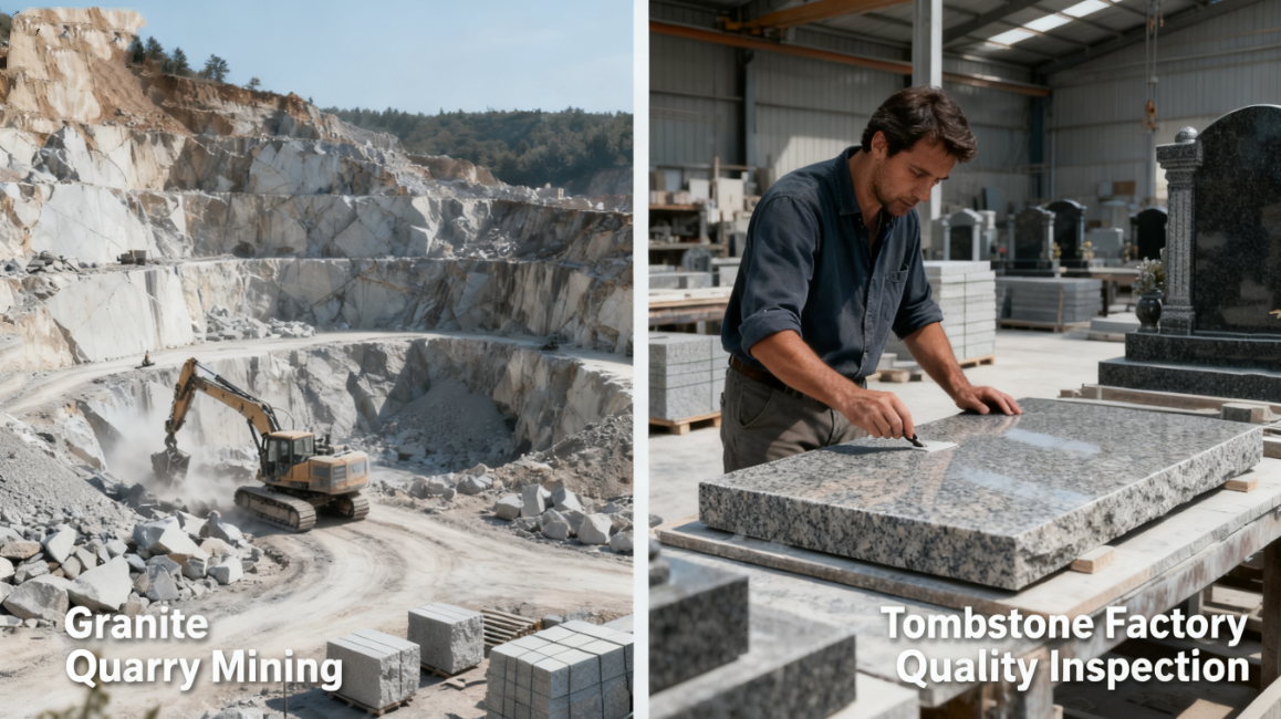 Är en granitgravsten bättre eller en marmorgravsten?