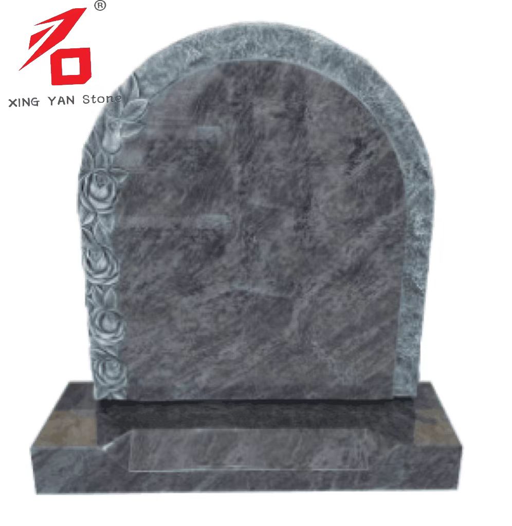 Anpassad gravsten gjord av China Xingyan - Granit Tombstone från Storbritannien