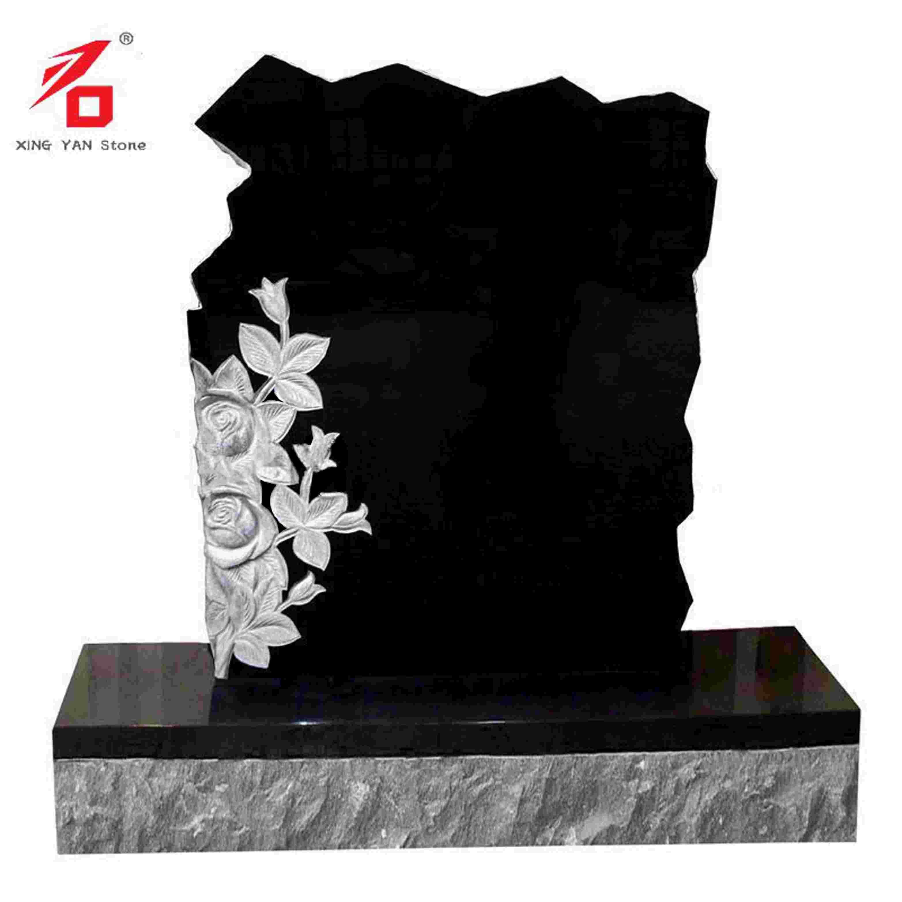 Rock med blommor Tombstone